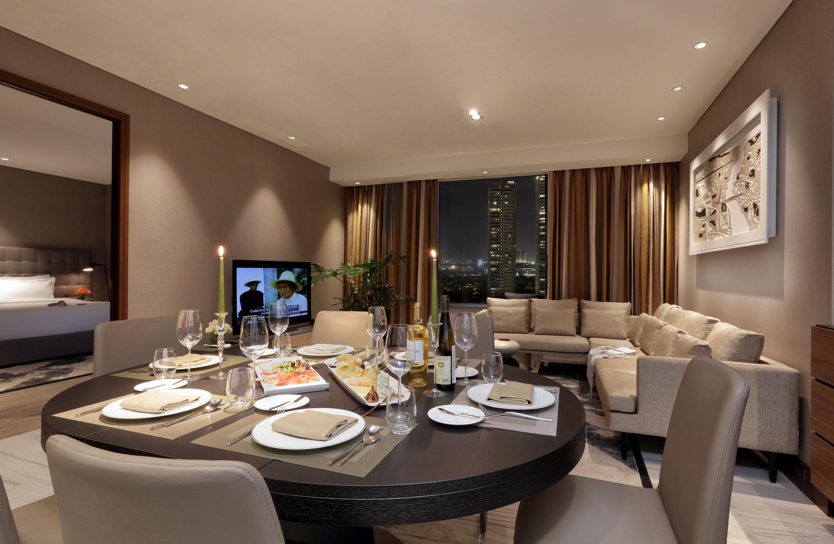 Makati Diamond Residences Makati City Exterior photo Interior of a typical apartment